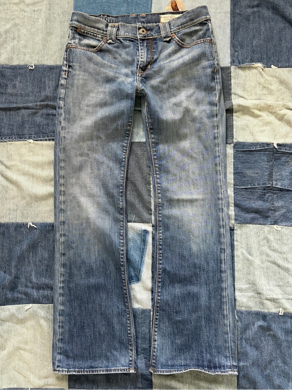 Y2K Polo Jeans Co. Ralph Lauren Low Rise Bootcut Jeans Denim Size 8